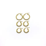 ORECCHINI “ TUBOLAR “ GOLD