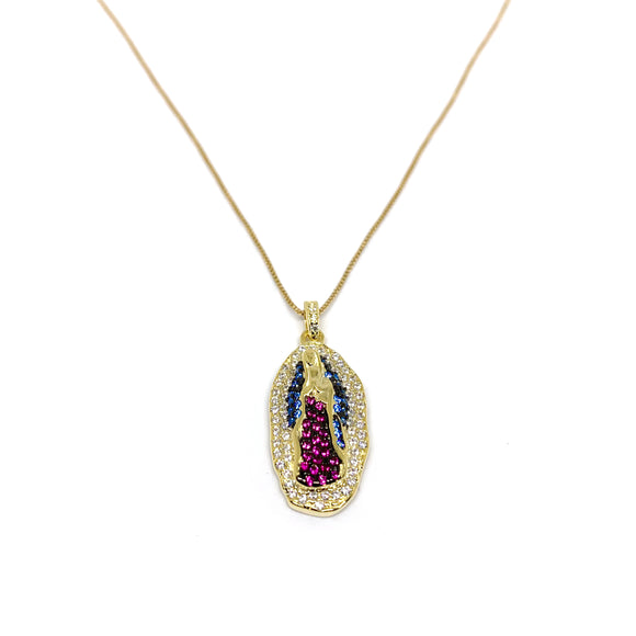 COLLANA “MADONNA DI GUADALUPE” GOLD