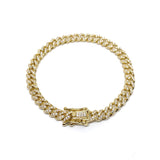 BRACCIALE “GRUMETTA S ZIRCONATO” GOLD